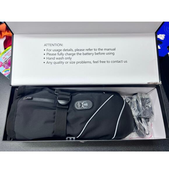 None Accessories - Rechargeable Heated Mittens Gloves small Intelligent Heating Winter Ski Black